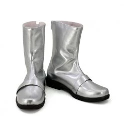 Kamen Rider Double Masked Rider 1 Silver Cosplay Boots