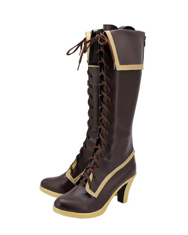 Touhou Project Tenshi Hinanawi Cosplay Boots - Image 4