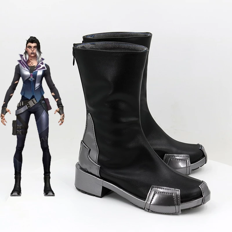 Valorant Fade Cosplay Shoes - Image 3