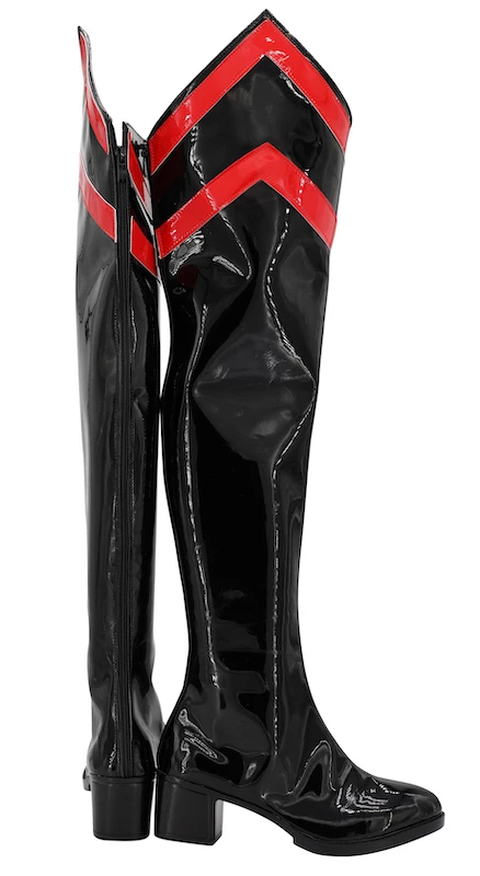 Neon Genesis Evangelion EVA Asuka Langley Soryu Cosplay Boots - Image 3