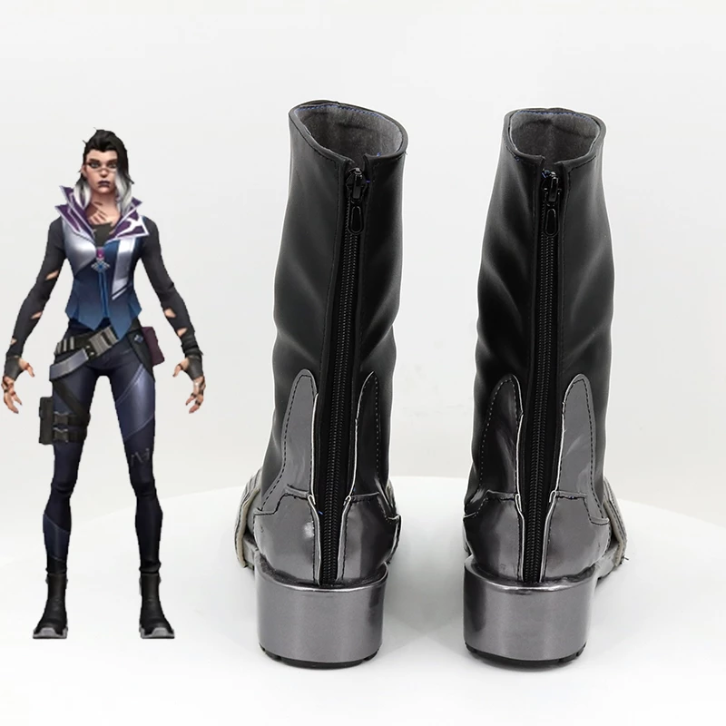 Valorant Fade Cosplay Shoes - Image 4