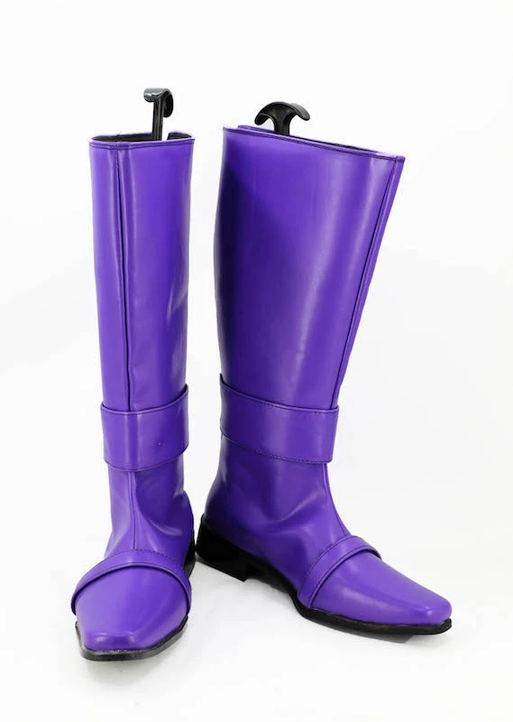 Uchu Sentai Kyuranger Purple Cosplay Boots