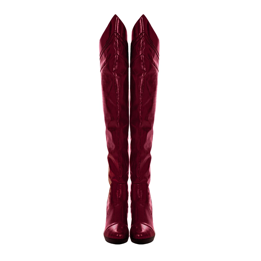 The Boys Season 3 Crimson Countess Cosplay Boots - Image 2