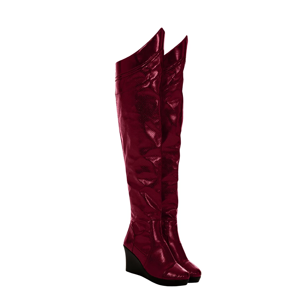 The Boys Season 3 Crimson Countess Cosplay Boots - Image 3