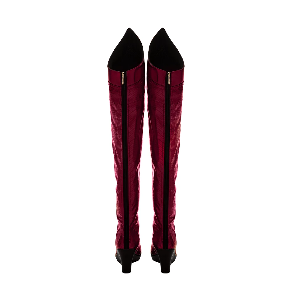 The Boys Season 3 Crimson Countess Cosplay Boots - Image 4