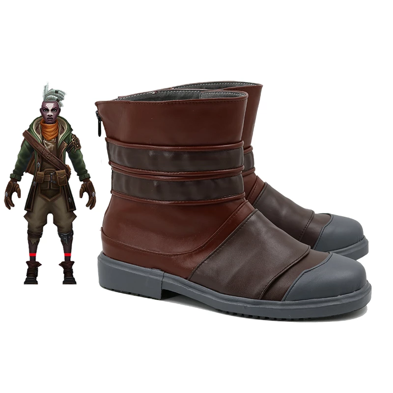 League Of Legends LOL Ekko The Boy Who Shattered Time Cosplay Shoes - Image 3