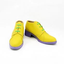 JoJo's Bizarre Adventure Rohan Kishibe Yellow Cosplay Shoes