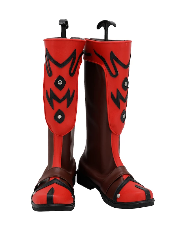 Kamen Rider Hibiki Red Cosplay Boots - Image 6