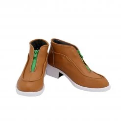 JoJo's Bizarre Adventure Giorno Giovanna Brown Cosplay Shoes