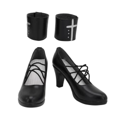 Girls Frontline M16A1 Black Cosplay Shoes