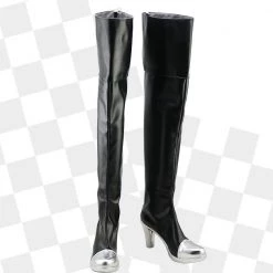 Land Of The Lustrous Antarcticite Black Cosplay Boots