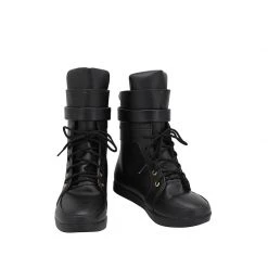 Hypnosis Mic: Division Rap Battle Kuko Harai Black Cosplay Shoes