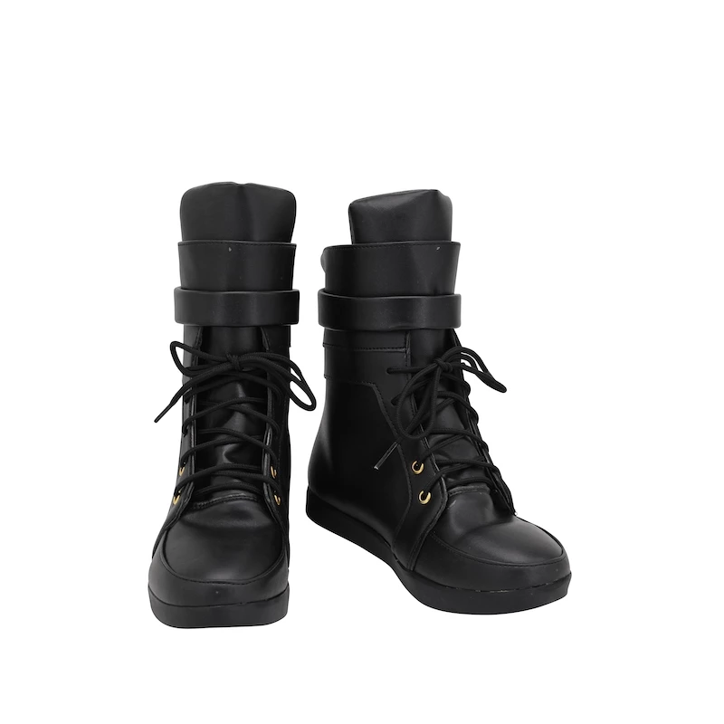 Hypnosis Mic: Division Rap Battle Kuko Harai Black Cosplay Shoes