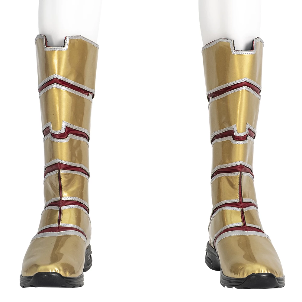 Shazam! Fury Of The Gods Shazam Cosplay Boots