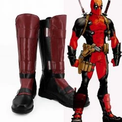 Deadpool Wade Wilson Cosplay Boots