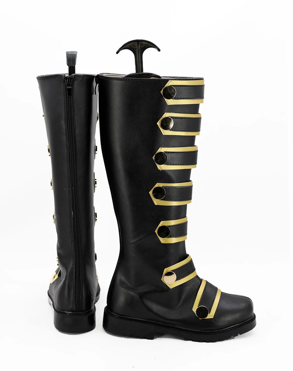 IDOLiSH7 Momo Black Cosplay Boots - Image 3