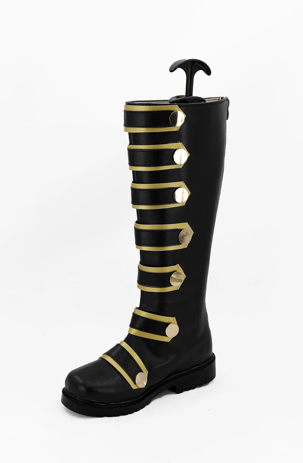 IDOLiSH7 Momo Black Cosplay Boots - Image 4