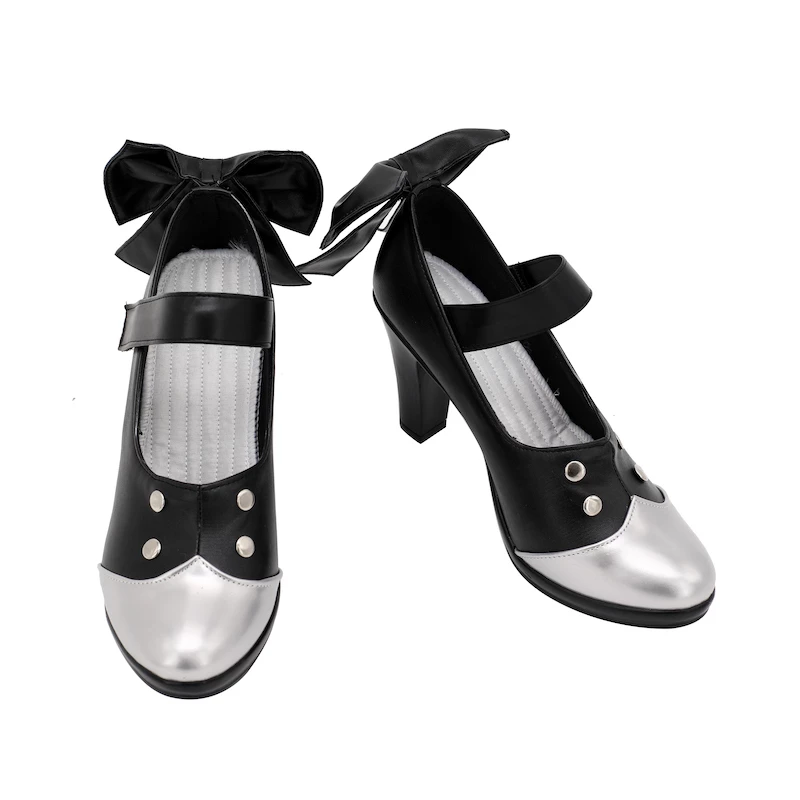 Arknights Surtr Black Cosplay Shoes - Image 2
