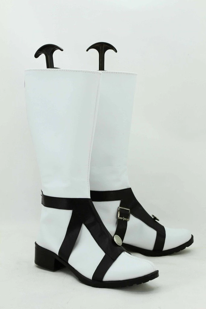 JoJo'S Bizarre Adventure Part 5 Vento Aureo Guido Mista White Cosplay Boots - Image 2