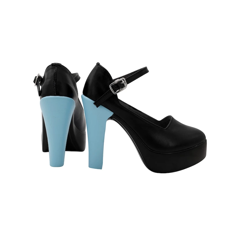 Vocaloid Ai Kotoba Black Cosplay Shoes - Image 3