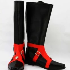 JoJo'S Bizarre Adventure Part 5 Vento Aureo Guido Mista Black Cosplay Boots
