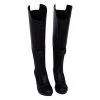 2020 Movie Black Widow Natasha Romanoff Black Jumpsuit Cosplay Boots