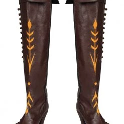 Frozen 2 Snow Queen Anna Cosplay Boots