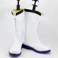 Tsukiuta. The Animation Fuduki Kai White Cosplay Boots