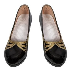 Genshin Impact Lisa Minci Cosplay Shoes