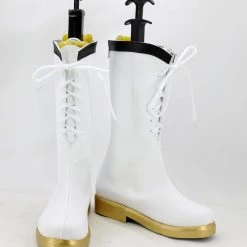 Tsukiuta. The Animation Nagatsuki Yoru White Cosplay Boots