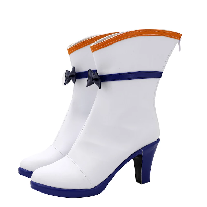 Uma Musume Pretty Derby Daiwa Scarlet White Cosplay Shoes - Image 3