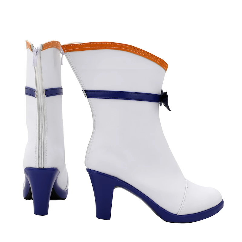 Uma Musume Pretty Derby Daiwa Scarlet White Cosplay Shoes - Image 4