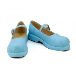 Pripara NonSugar Non Manaka Blue Cosplay Shoes