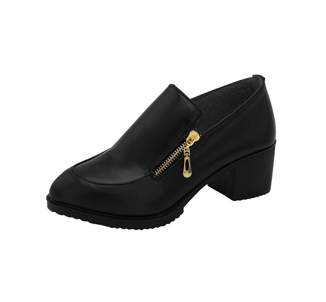 JoJo's Bizarre Adventure: Golden Wind Bruno Bucciarati Black Cosplay Shoes - Image 4