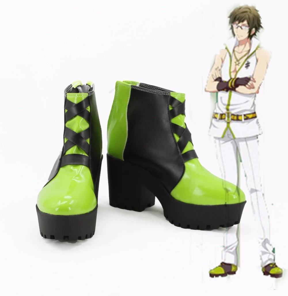 IDOLiSH7 Yamato Nikaido Black Cosplay Shoes