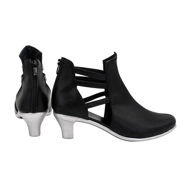 Final Fantasy XIV Black Cosplay Shoes - Image 3