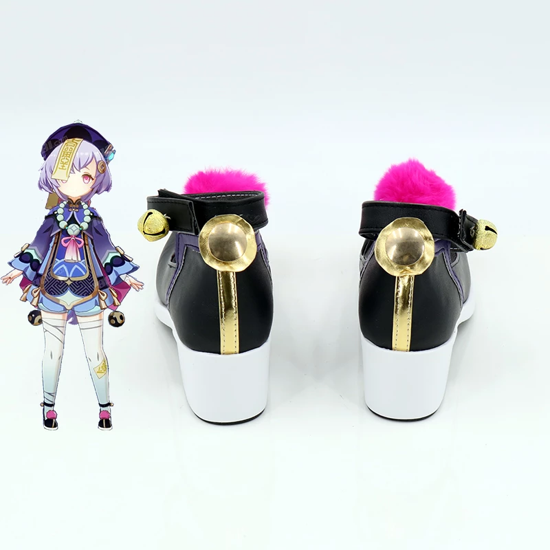 Genshin Impact Qiqi Cosplay Shoes - Image 4