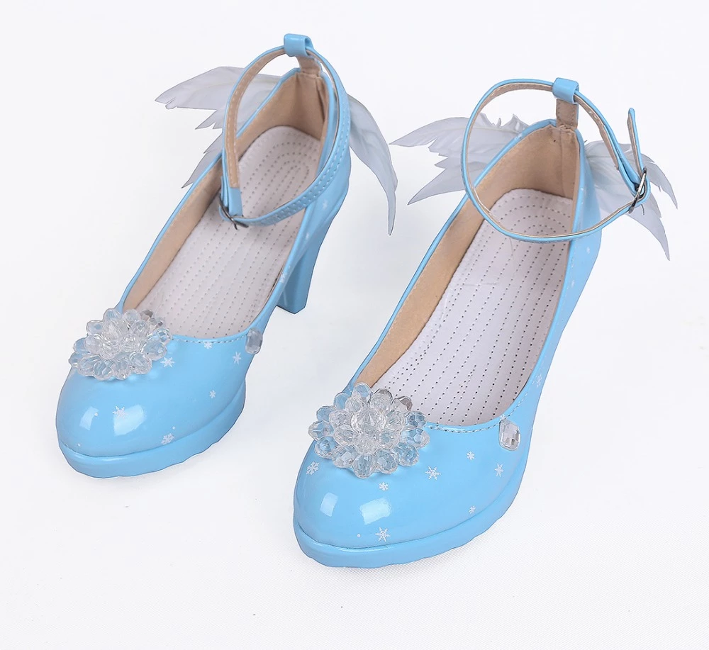 Vocaloid 2019 Snow Miku Cosplay Shoes - Image 2