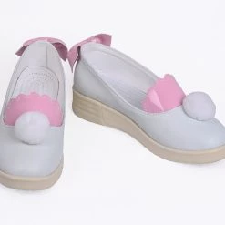 Vocaloid 2019 Winter Snow Miku Cosplay Shoes