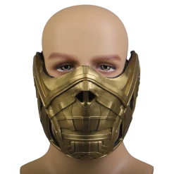 2021 Movie Mortal Kombat Scorpion Hanzo Hasashi Cosplay Mask