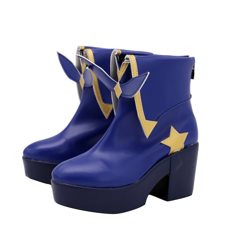 Virtual YouTuber Tokino Sora Blue Cosplay Shoes - Image 4