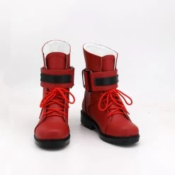 Final Fantasy VII Remake Tifa Lockhart Red Cosplay Shoes