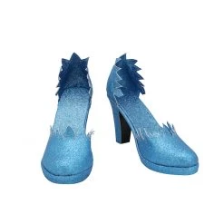 Frozen Princess Elsa Cosplay Shoes