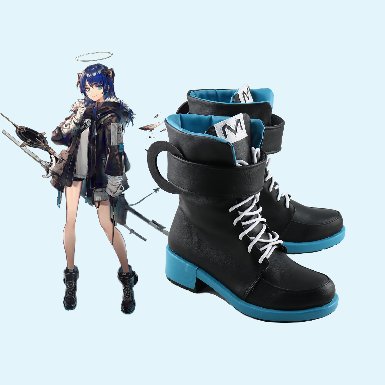 Arknights Mostima Cosplay Shoes - Image 3