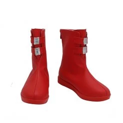 Tsukiuta. The Animation Rui Minaduki Red Cosplay Shoes