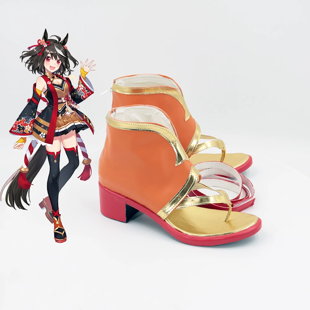 Uma Musume Pretty Derby Kitasan Black Cosplay Shoes - Image 3