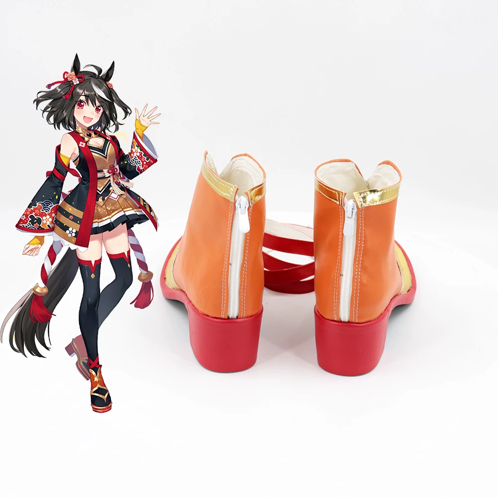 Uma Musume Pretty Derby Kitasan Black Cosplay Shoes - Image 4