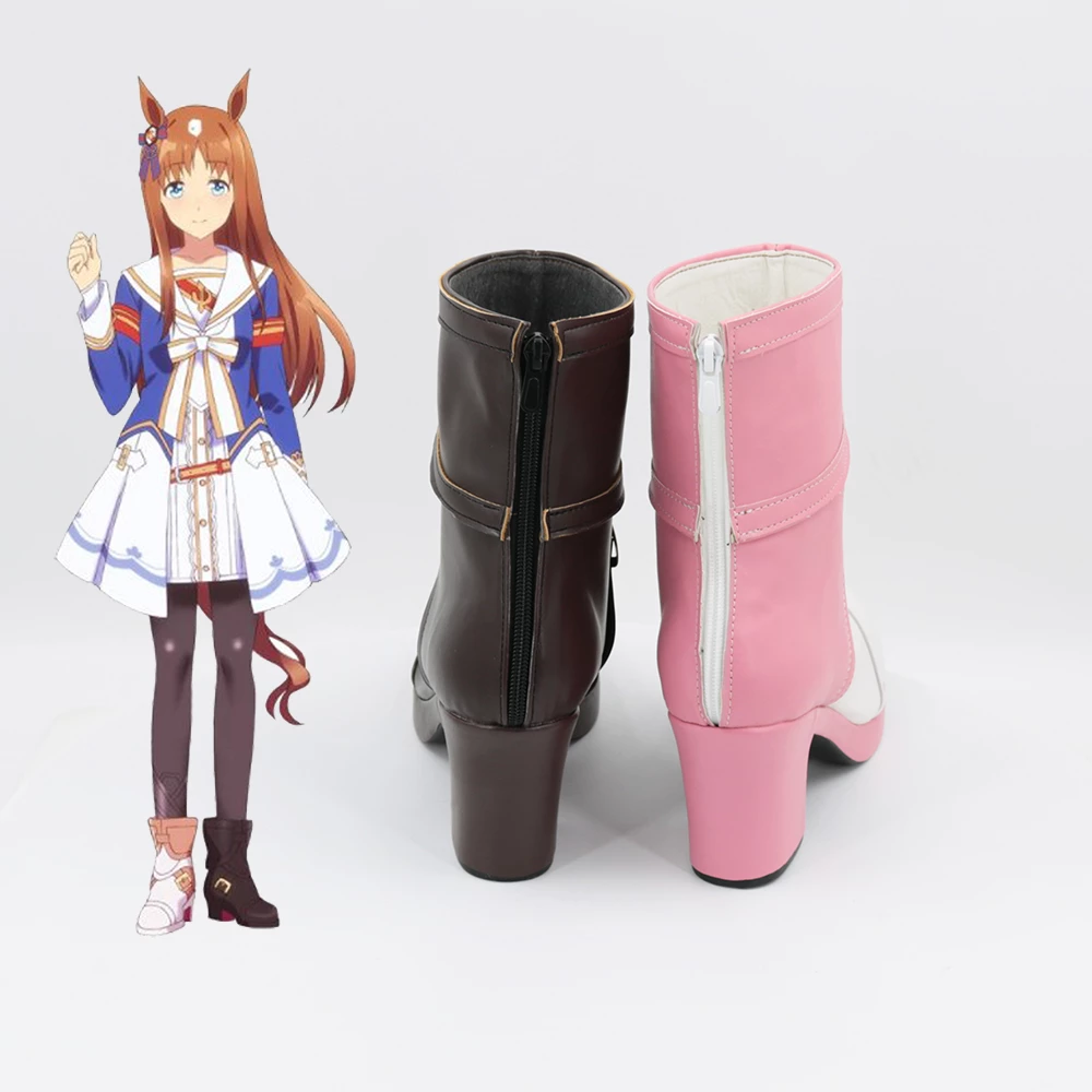 Uma Musume Pretty Derby Grass Wonder Cosplay Shoes - Image 4