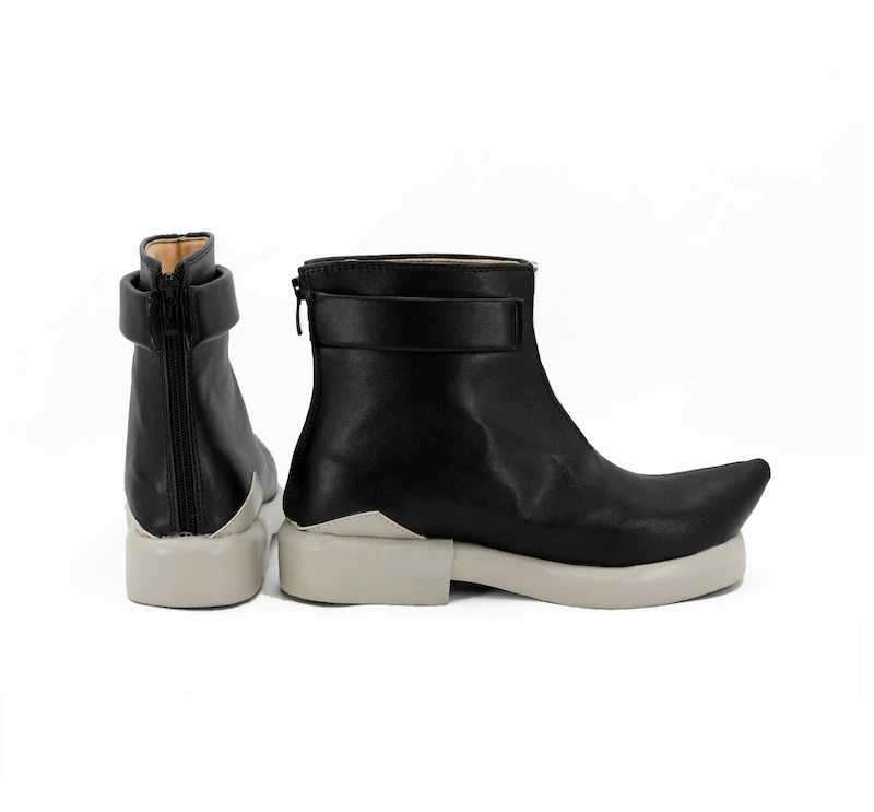 Young Justice Robin Black Cosplay Shoes - Image 4