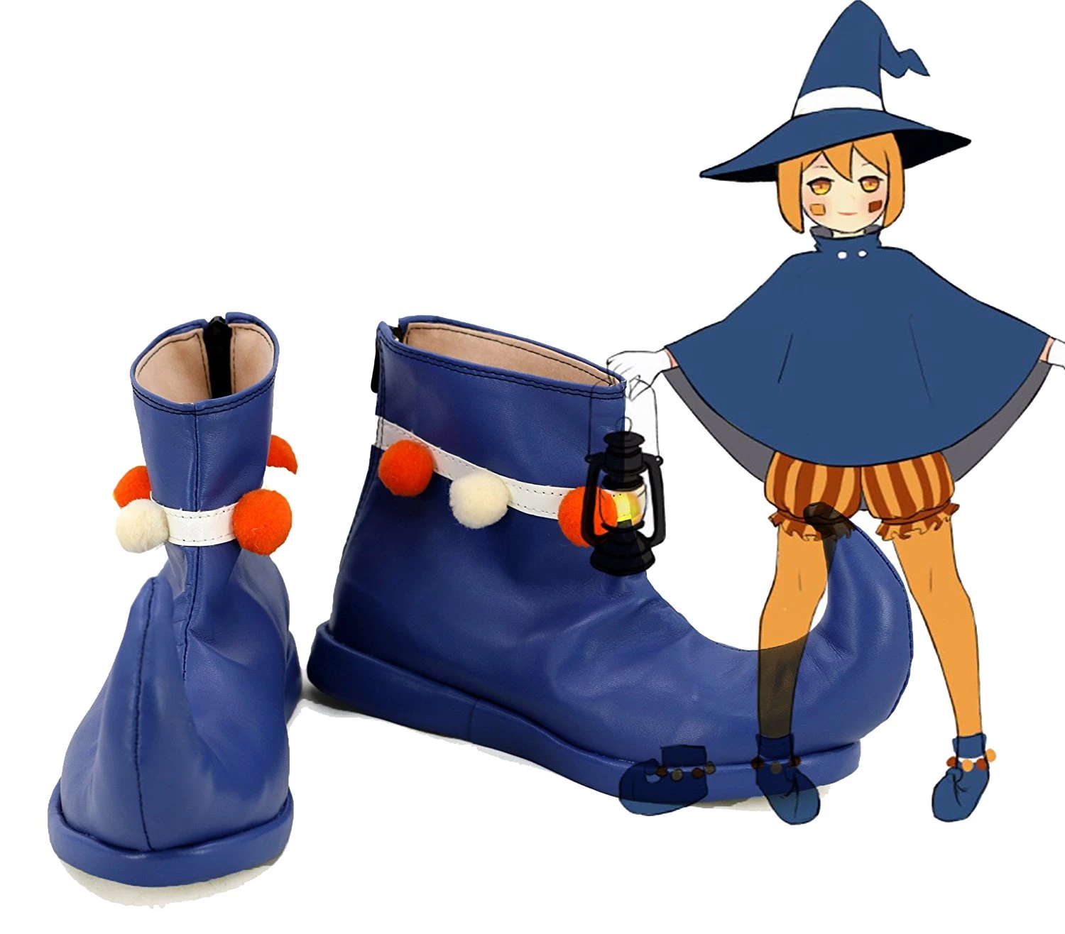 Persona 5 Pumpkin Lantern Cosplay Shoes